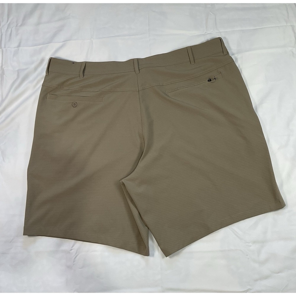 [G] George Shorts Mens Size 44 Tan Active lightweight Shorts With Mesh Pockets - Picture 4 of 5